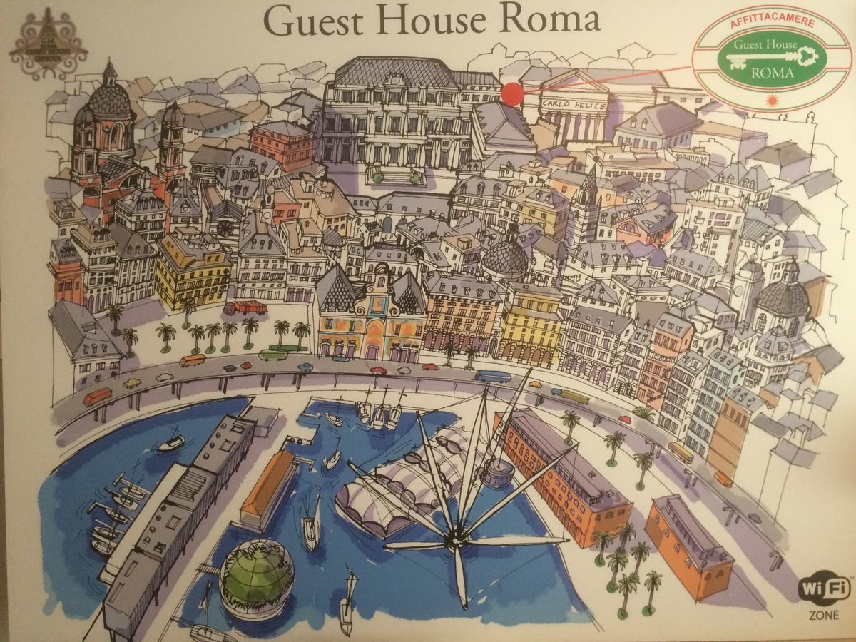 Guest House Roma ジェノヴァ エクステリア 写真